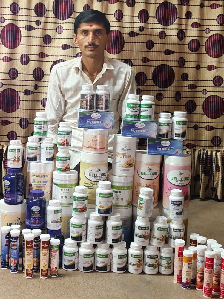 Wellcord Nutrition member with products