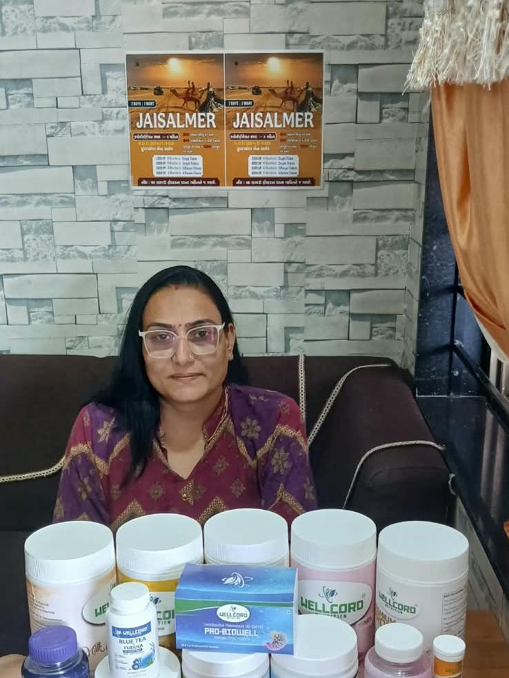 Wellcord Nutrition member with products