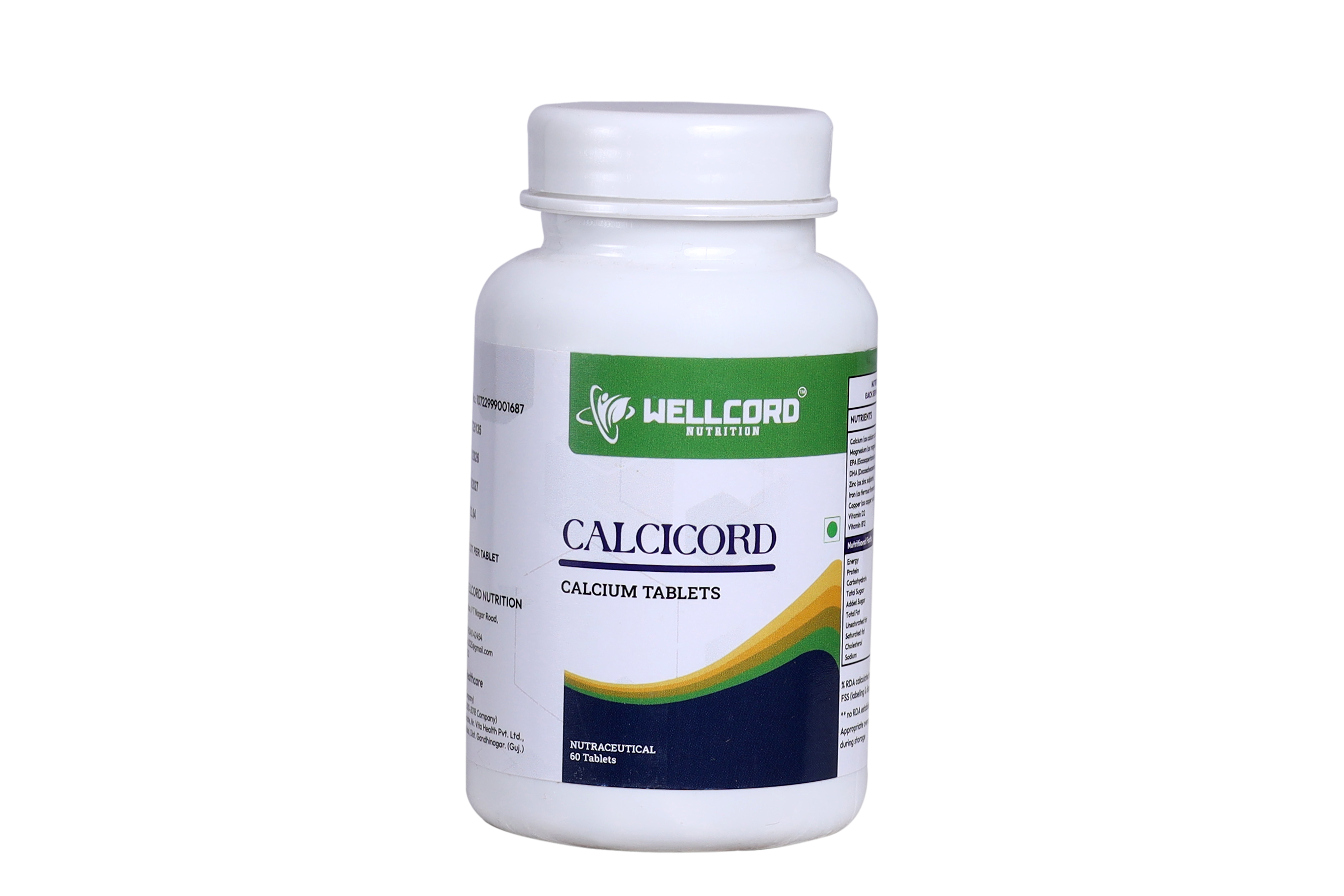 Calci Cord Tablet - HSN CODE-21069099