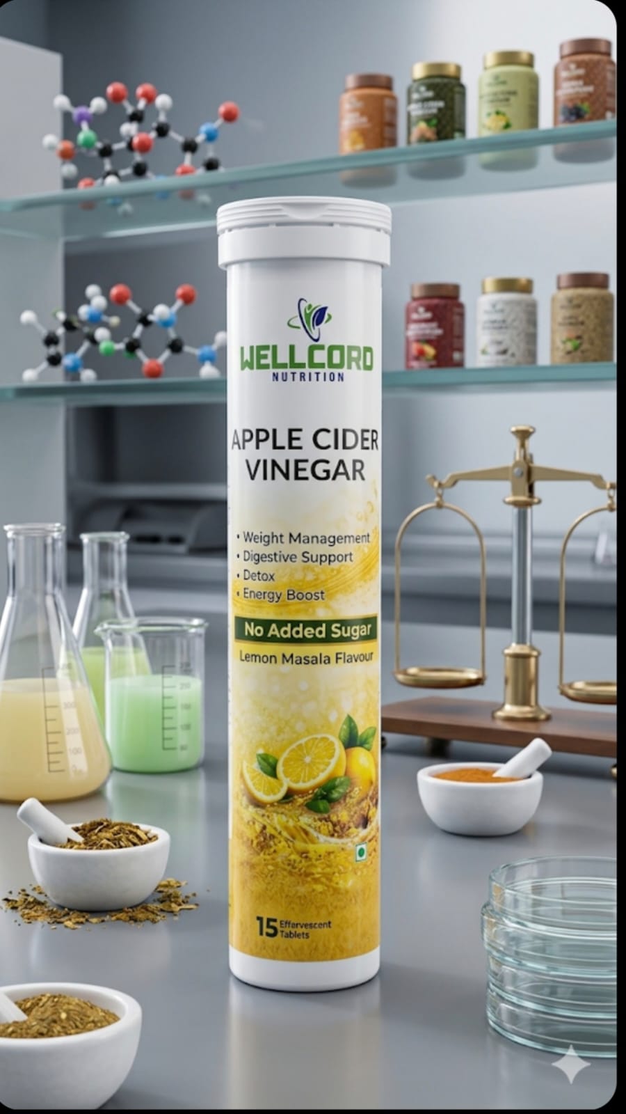 Apple Cider Vinegar (Lemon Masala Flavor) - HSN CODE-21069099