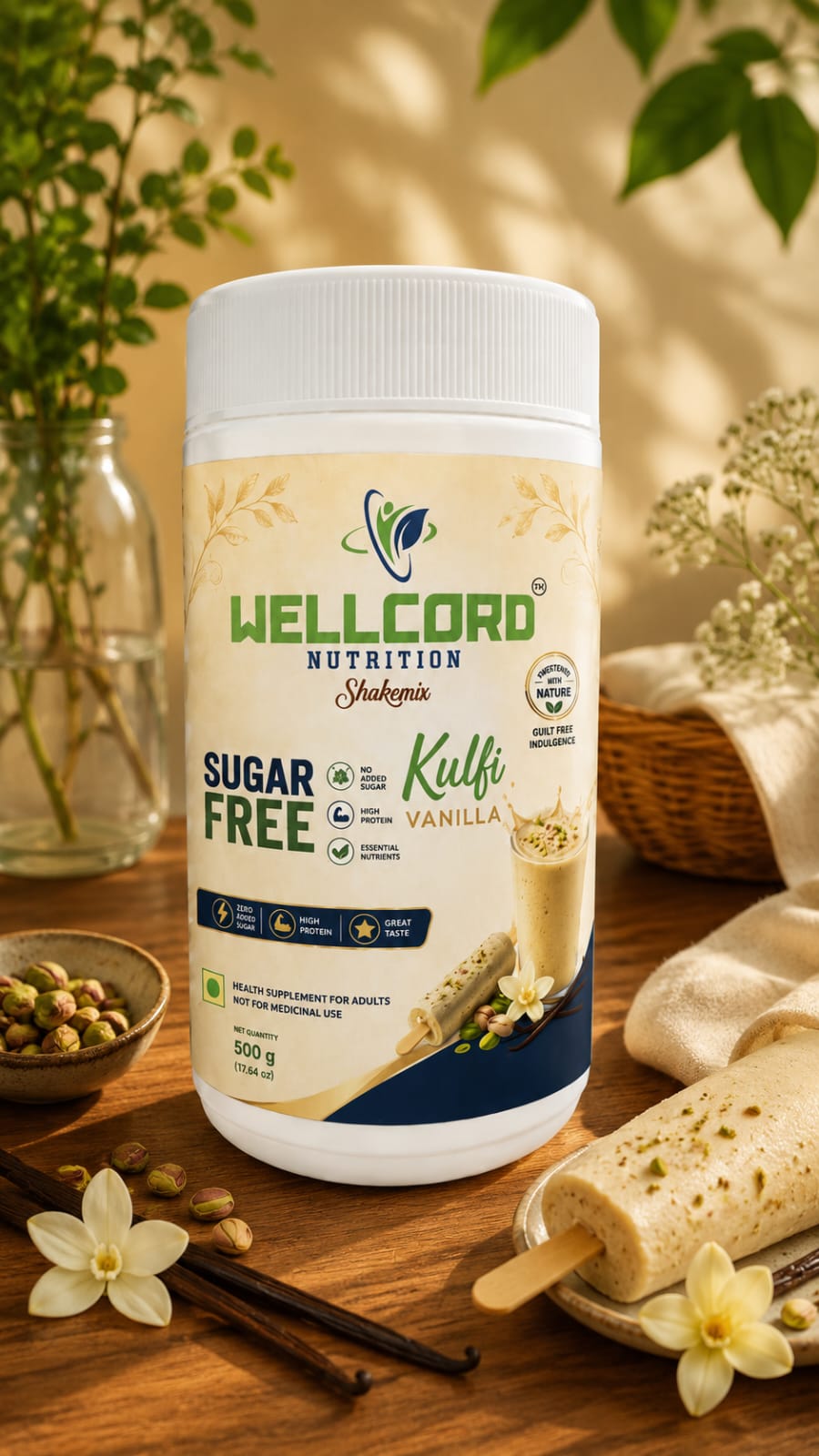 Sugar Free Kulfi Vanilla - HSN CODE-21069099