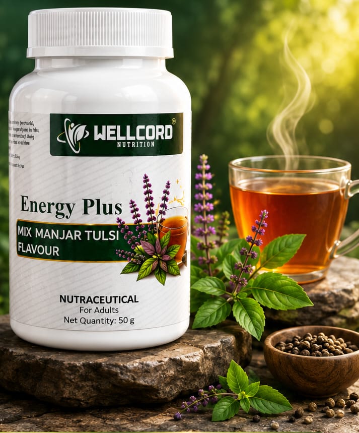 Energy Plus Mix Manjar Tulsi - HSN CODE-21069099